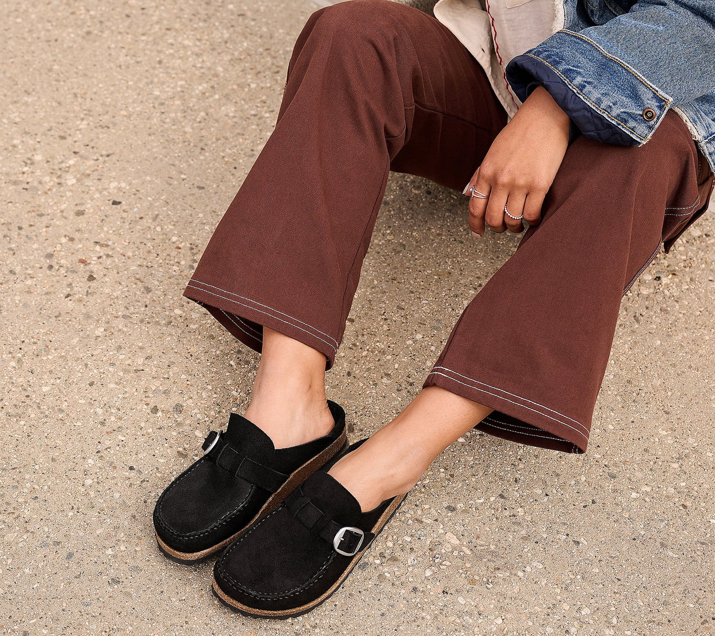 Birkenstock Suede Clog - Buckley