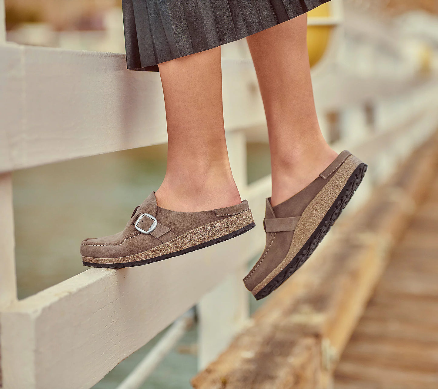 Birkenstock Suede Clog - Buckley