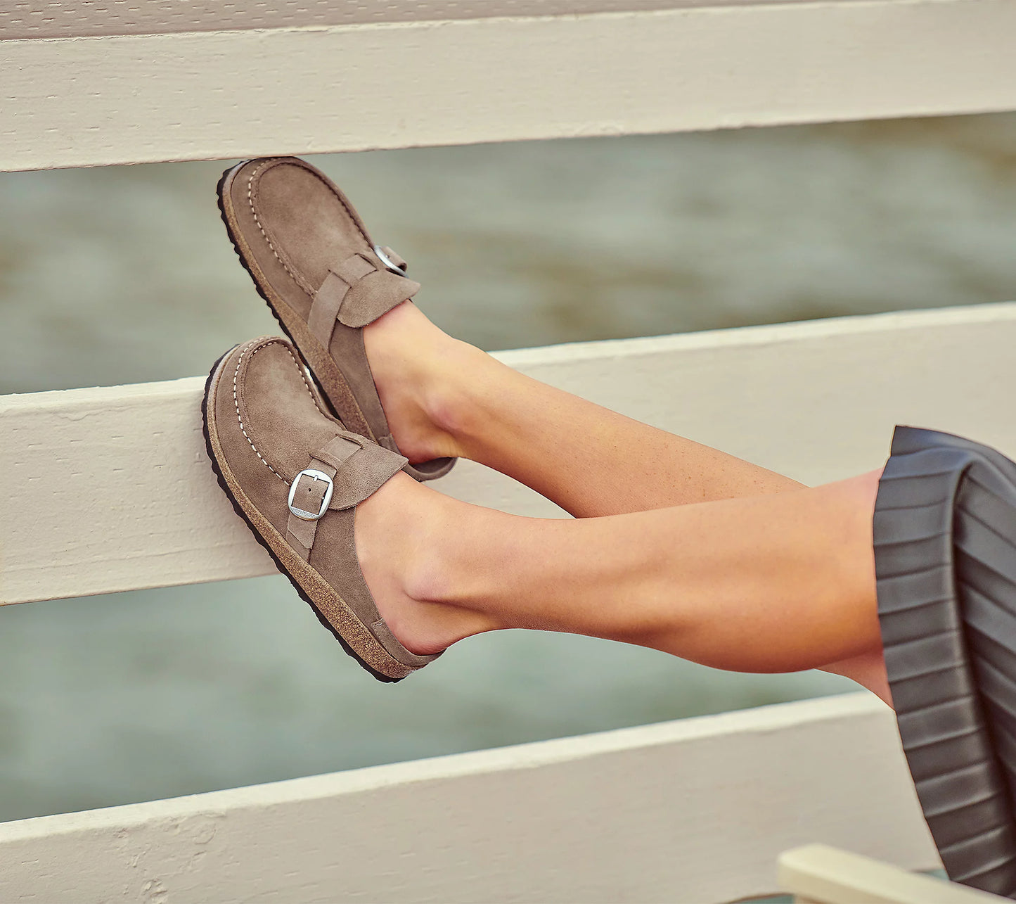 Birkenstock Suede Clog - Buckley