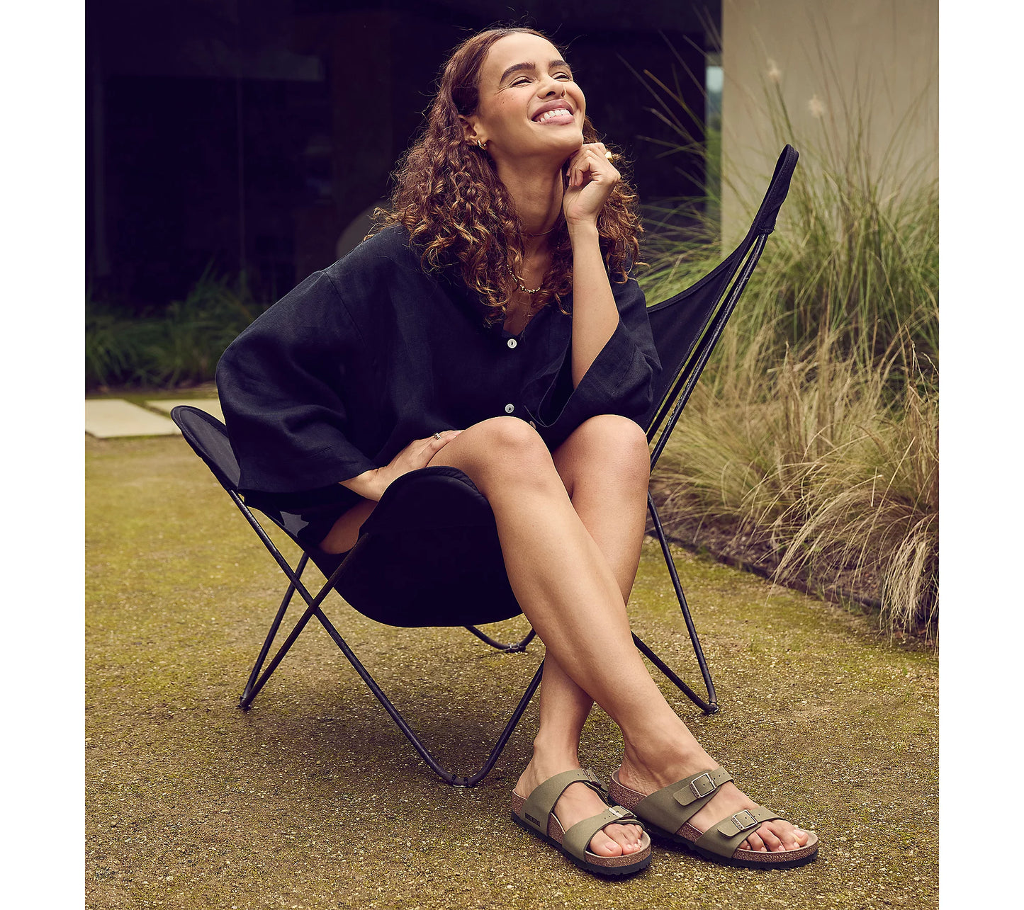 Birkenstock Two-Strap Slide Sandal - Sydney Graceful